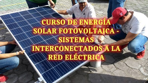 SF01 - Sistemas Fotovoltaicos Interconectados a la Red Eléctrica